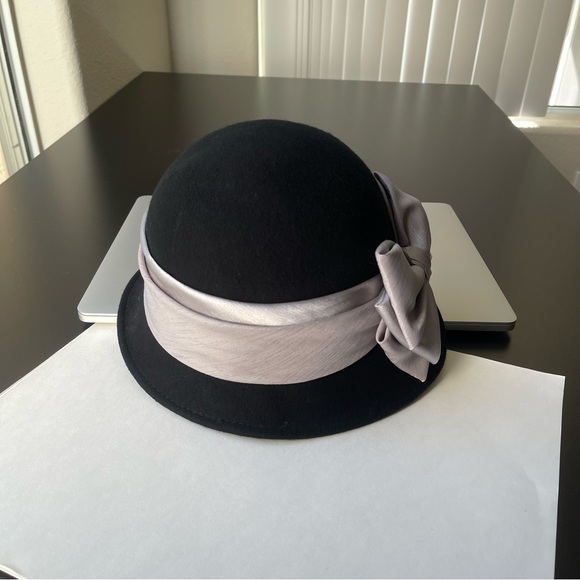 EE British Wool Hat Narrow Brim Elegant Wild Wool Hat Autumn And Winter - Picture 3 of 11